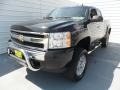 2008 Black Chevrolet Silverado 1500 LS Extended Cab 4x4  photo #6