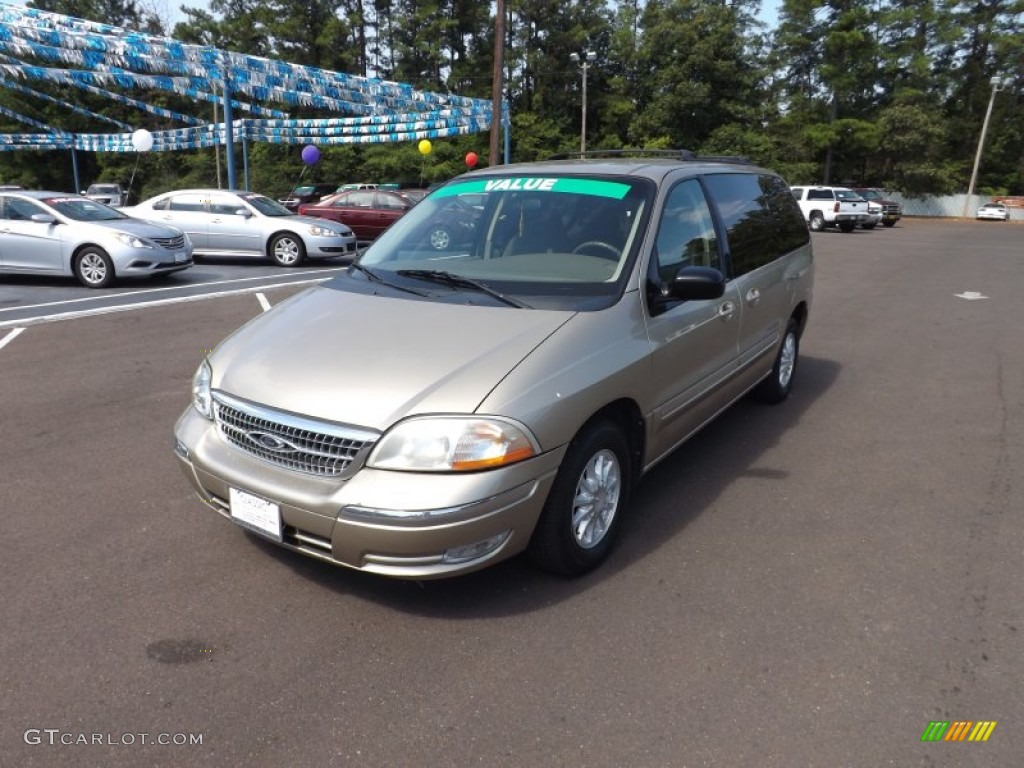2000 Windstar SEL - Harvest Gold Metallic / Medium Graphite photo #1