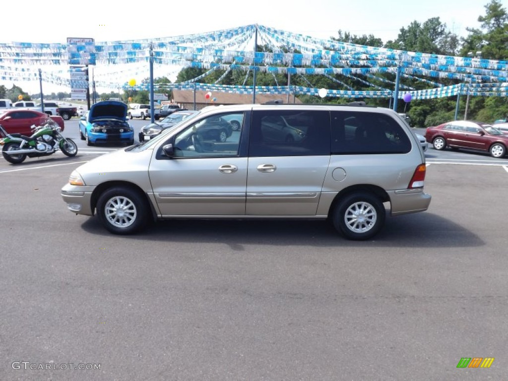 2000 Windstar SEL - Harvest Gold Metallic / Medium Graphite photo #2