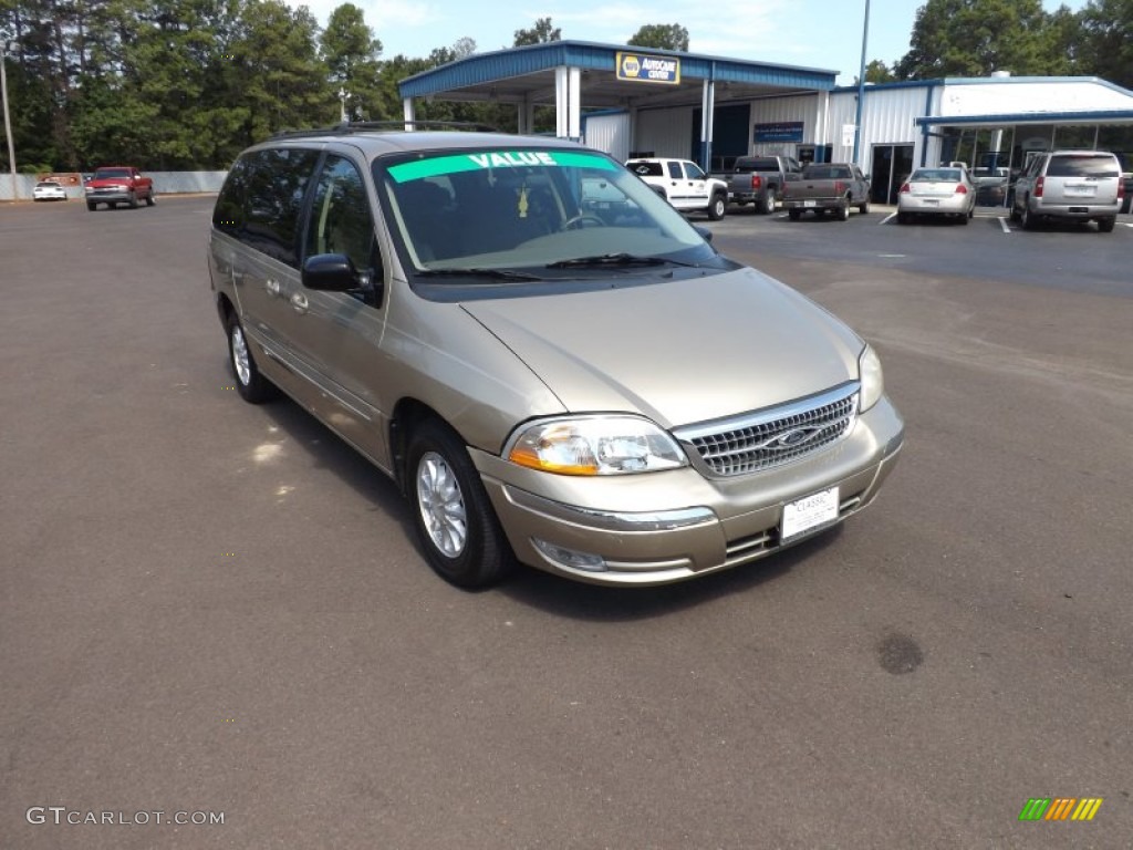 2000 Windstar SEL - Harvest Gold Metallic / Medium Graphite photo #7