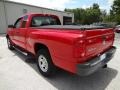 2005 Flame Red Dodge Dakota ST Club Cab  photo #3