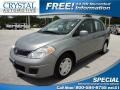 2010 Magnetic Gray Metallic Nissan Versa 1.8 S Sedan  photo #1