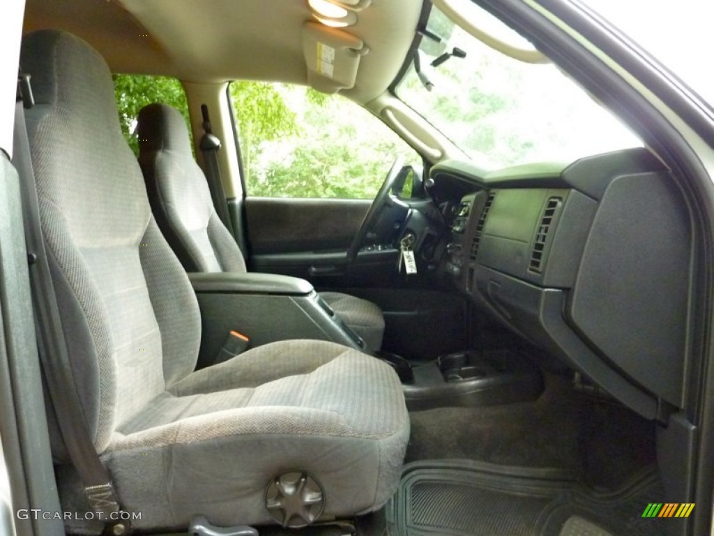 2003 Durango SLT 4x4 - Bright Silver Metallic / Dark Slate Gray photo #29