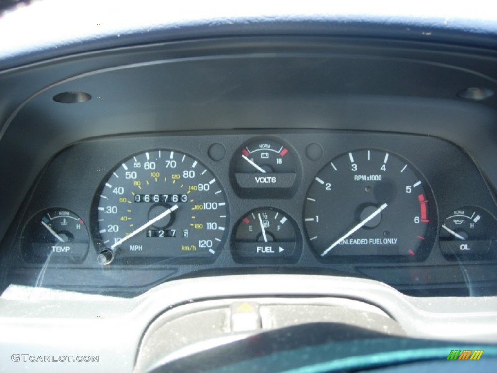1995 Ford Thunderbird LX Gauges Photos