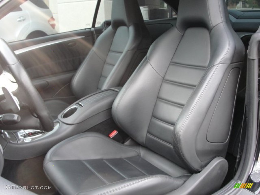 2008 Mercedes-Benz CLK 63 AMG Black Series Coupe Front Seat Photo #68337746