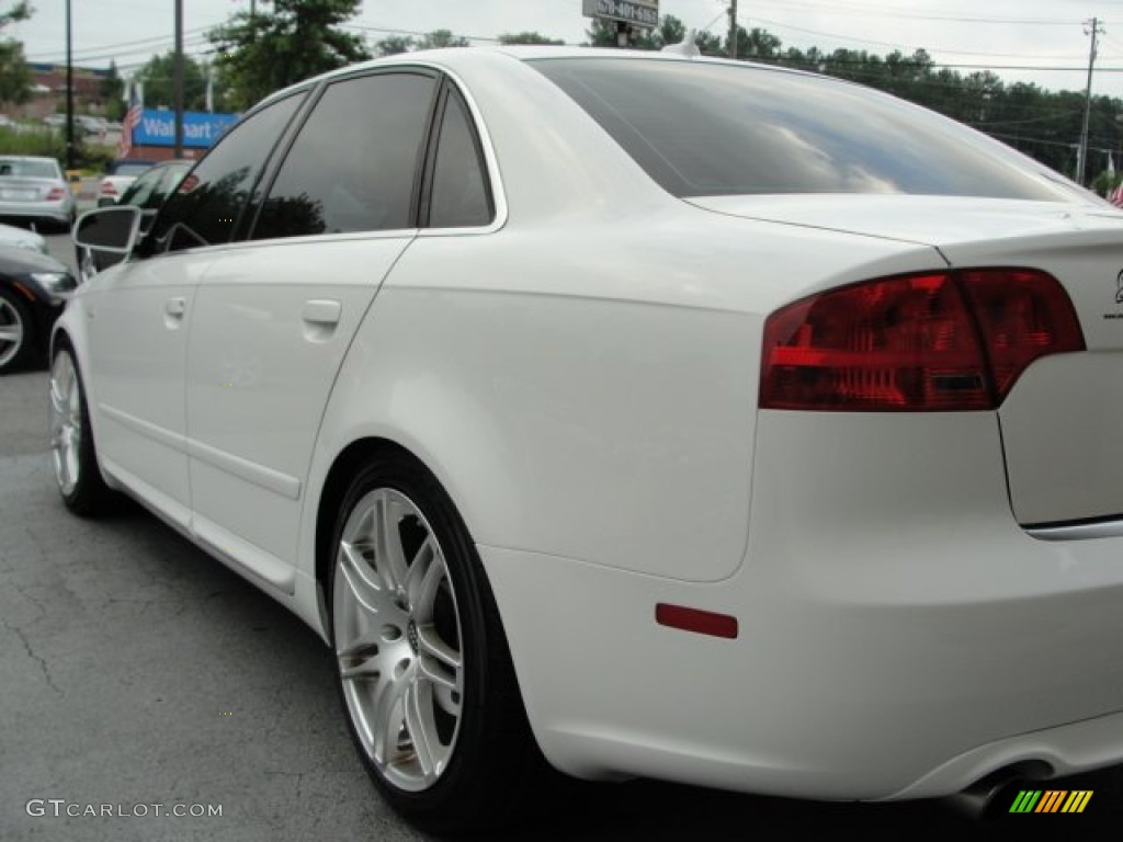 2008 A4 2.0T Special Edition Sedan - Ibis White / Black photo #11