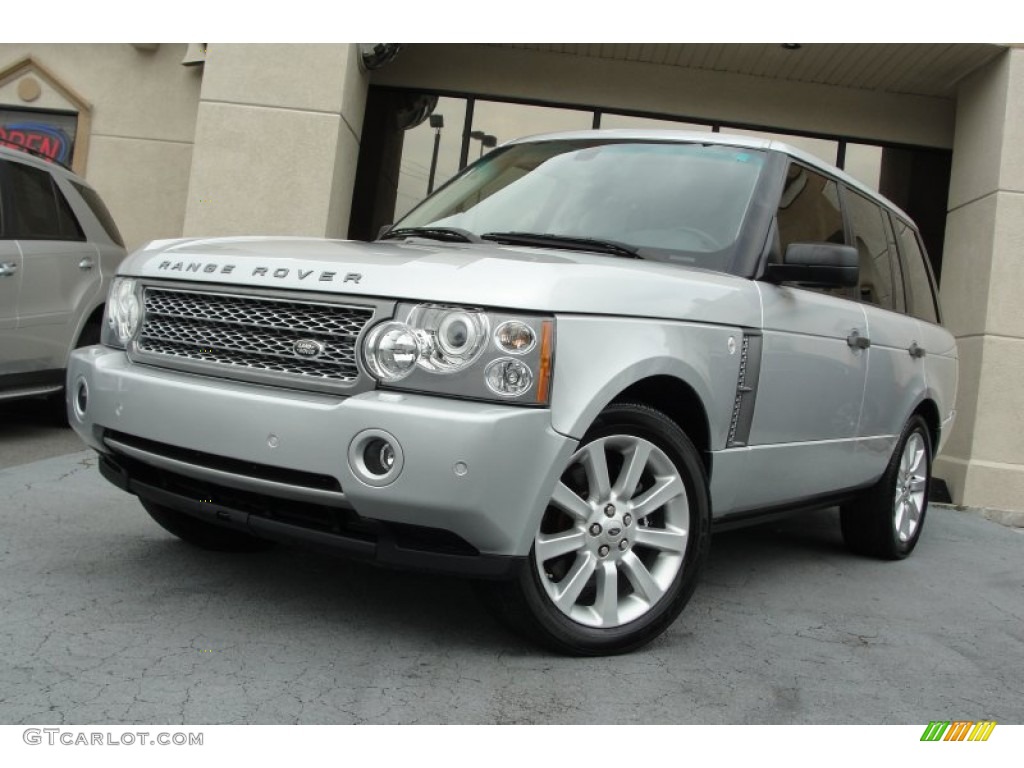 2006 Range Rover Supercharged - Zambezi Silver Metallic / Ivory/Aspen photo #2