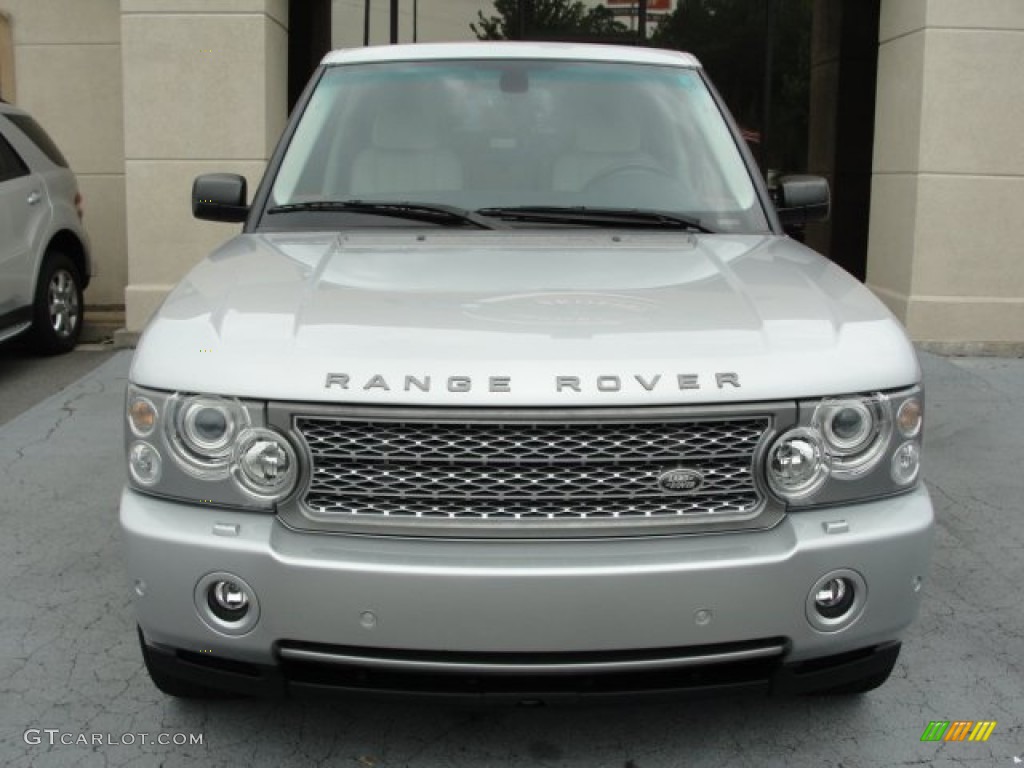 2006 Range Rover Supercharged - Zambezi Silver Metallic / Ivory/Aspen photo #5