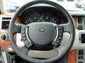 2006 Land Rover Range Rover Ivory/Aspen Interior Steering Wheel Photo