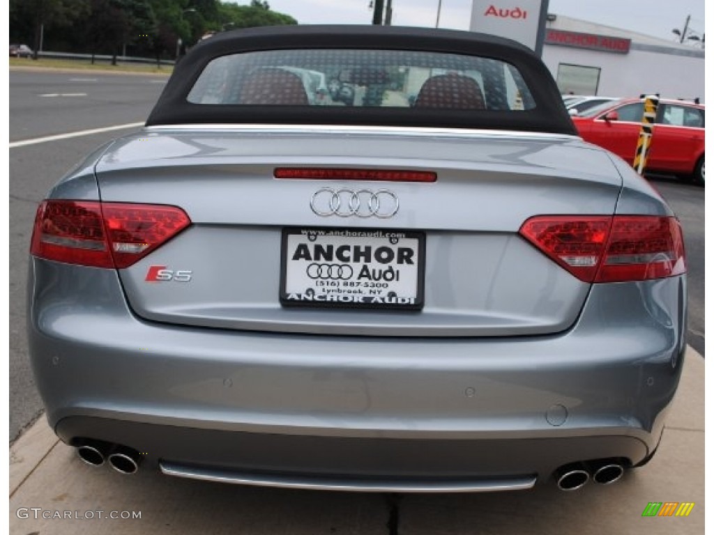 2011 S5 3.0 TFSI quattro Cabriolet - Quartz Grey Metallic / Black/Tuscan Brown Silk Nappa Leather photo #20