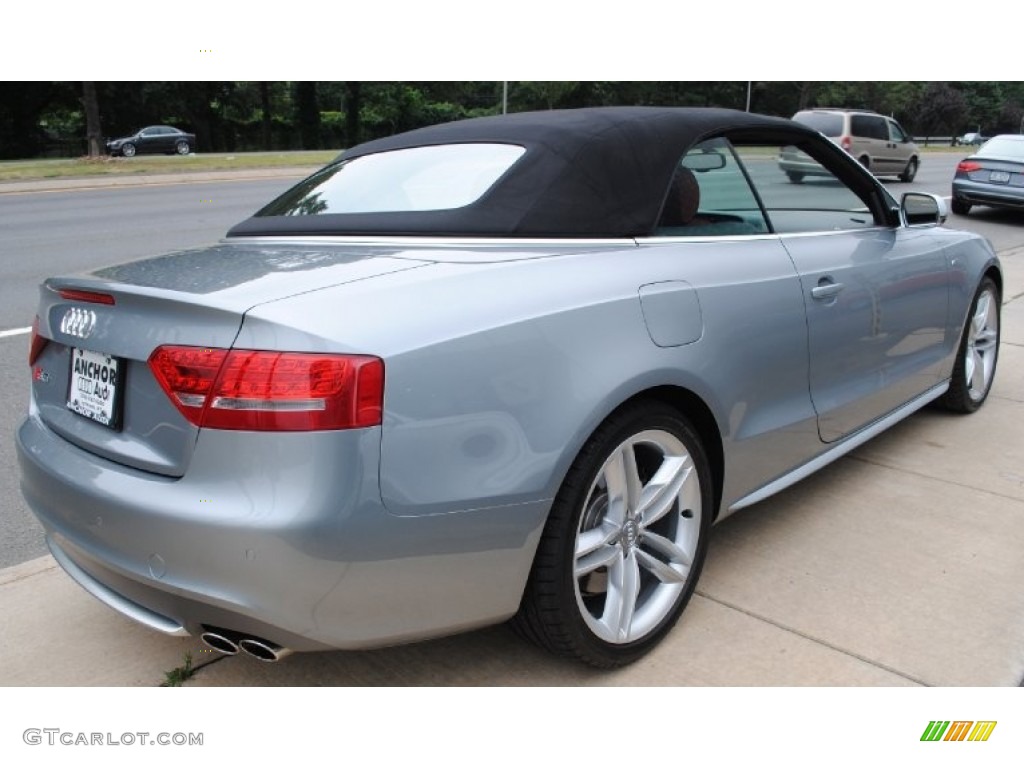 2011 S5 3.0 TFSI quattro Cabriolet - Quartz Grey Metallic / Black/Tuscan Brown Silk Nappa Leather photo #21
