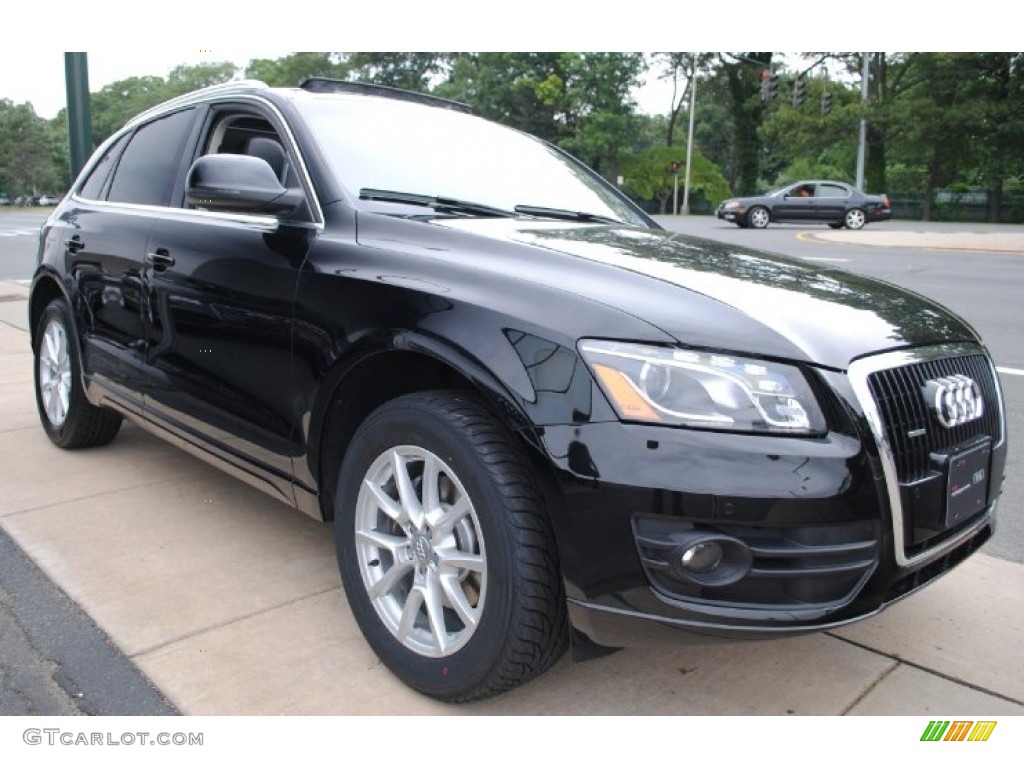 Brilliant Black 2009 Audi Q5 3.2 Premium quattro Exterior Photo #68338640