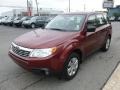 2009 Camellia Red Pearl Subaru Forester 2.5 X  photo #3