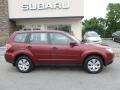2009 Camellia Red Pearl Subaru Forester 2.5 X  photo #11