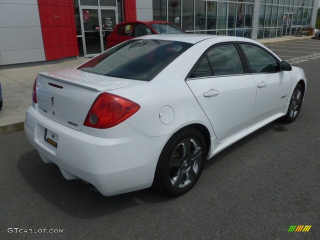 Summit White 2009 Pontiac G6 GXP Sedan Exterior Photo #68338856