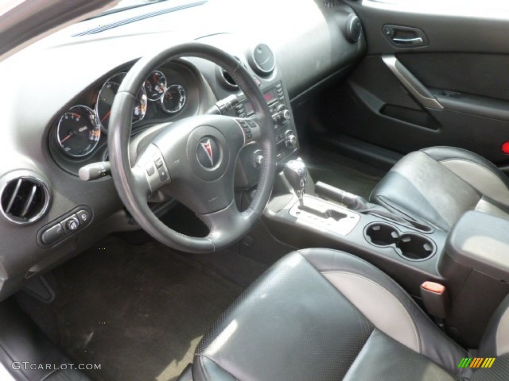 Ebony/Light Titanium Interior 2009 Pontiac G6 GXP Sedan Photo #68338874