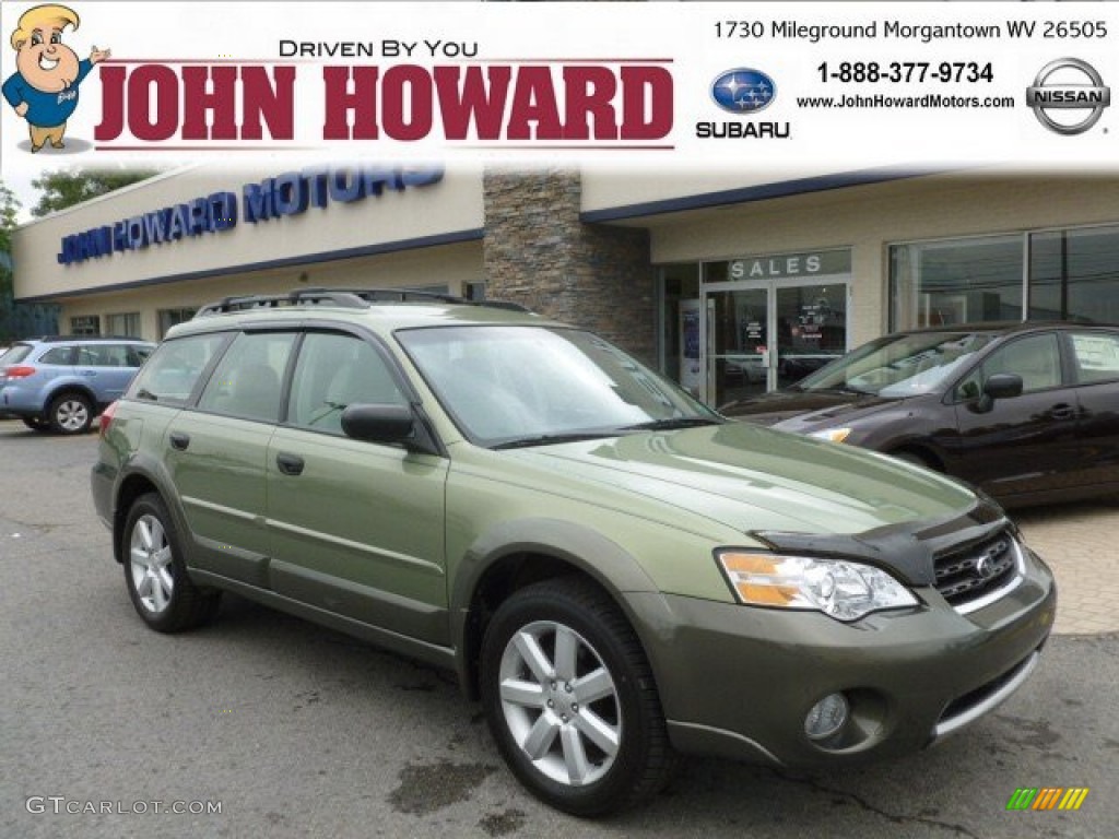 Willow Green Opalescent Subaru Outback