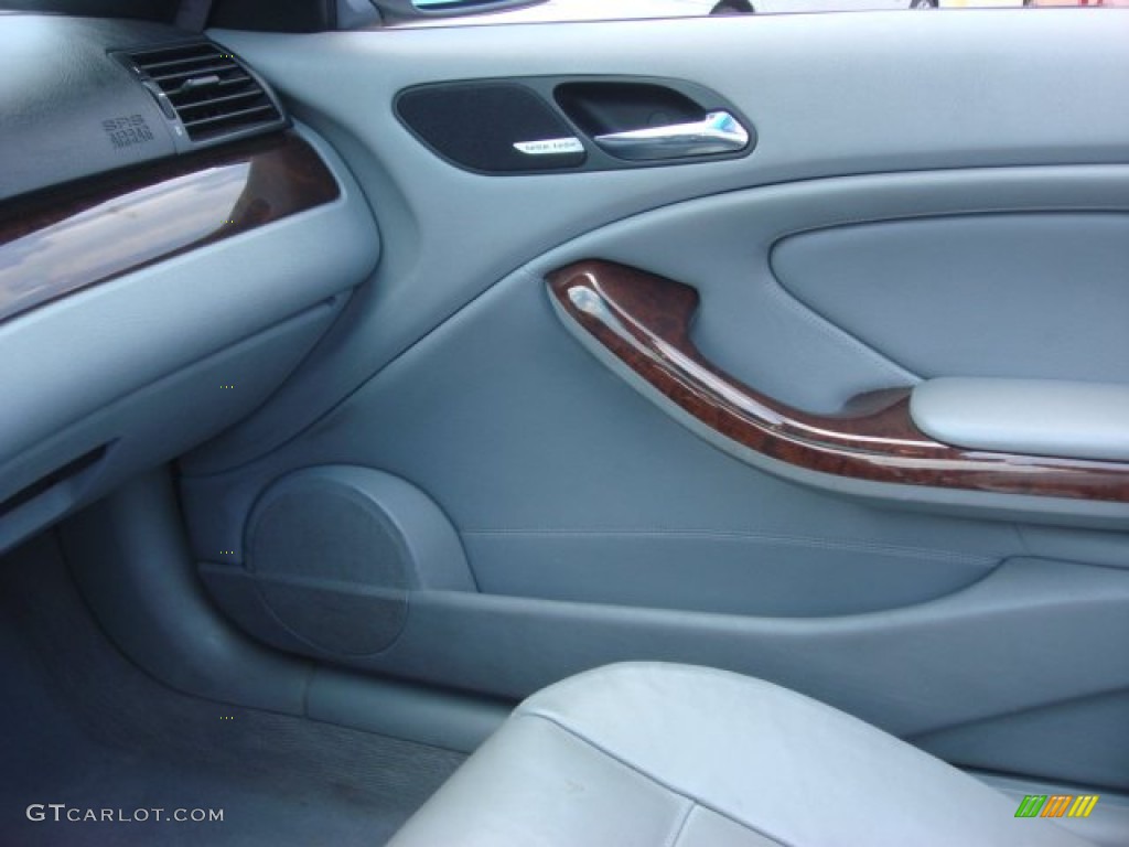 2001 3 Series 325i Convertible - Titanium Silver Metallic / Grey photo #18