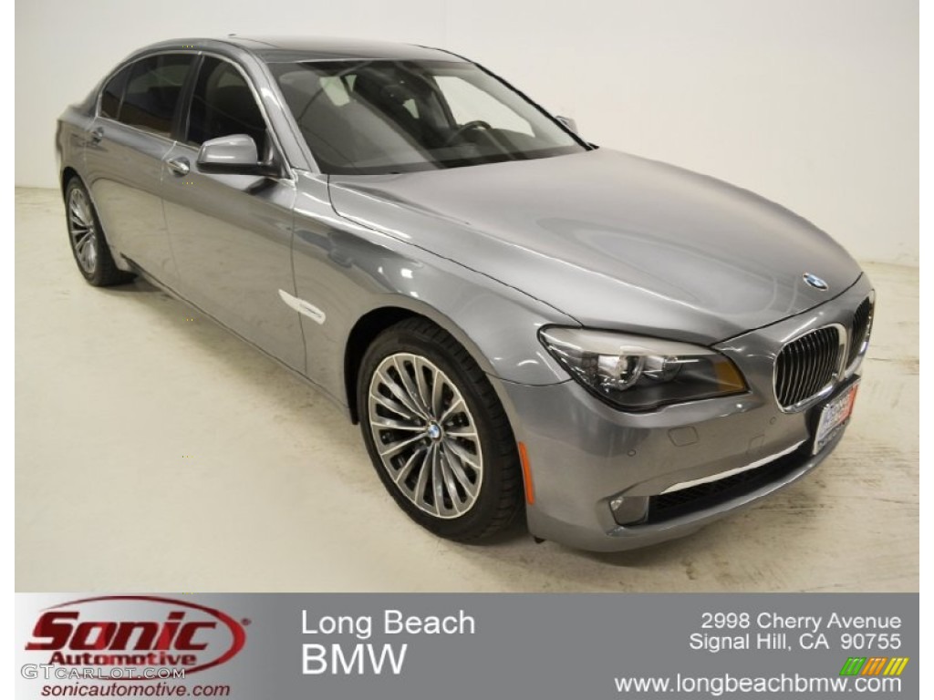 2011 7 Series 740Li Sedan - Mineral White Metallic / Black photo #1