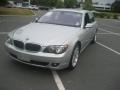 2008 Titanium Silver Metallic BMW 7 Series 750i Sedan  photo #2