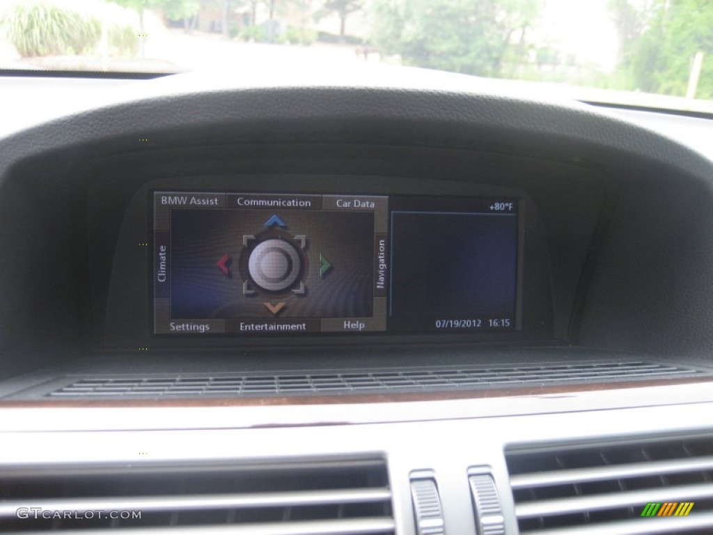 2008 7 Series 750i Sedan - Titanium Silver Metallic / Black photo #23