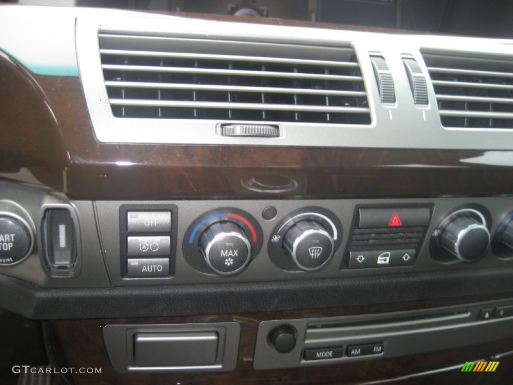 2008 7 Series 750i Sedan - Titanium Silver Metallic / Black photo #24