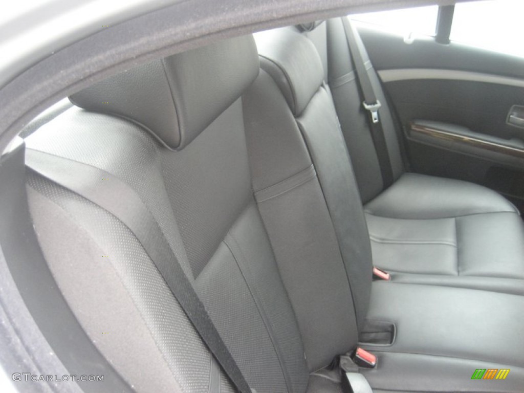 2008 7 Series 750i Sedan - Titanium Silver Metallic / Black photo #42