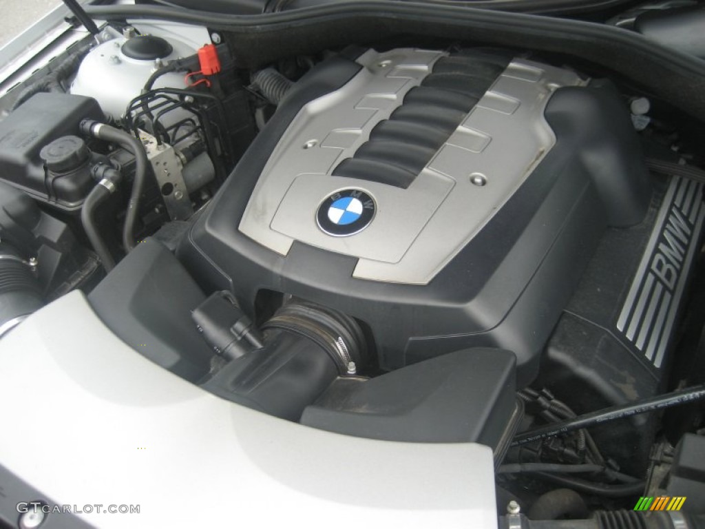 2008 BMW 7 Series 750i Sedan 4.8 Liter DOHC 32-Valve VVT V8 Engine Photo #68340234
