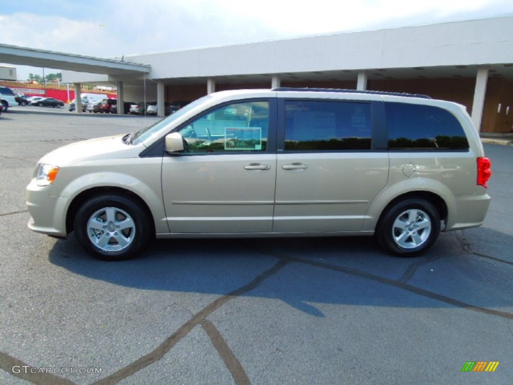 2012 Grand Caravan SXT - Cashmere Pearl / Black/Light Graystone photo #3