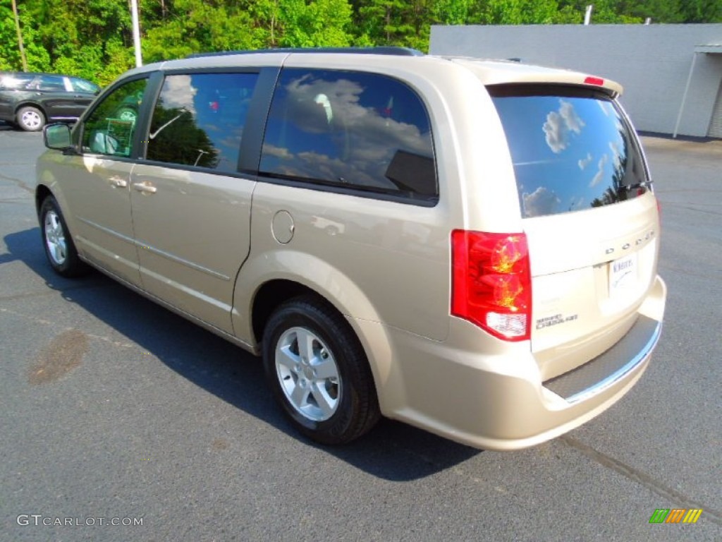 2012 Grand Caravan SXT - Cashmere Pearl / Black/Light Graystone photo #5