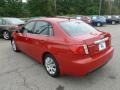 2009 Lightning Red Subaru Impreza 2.5i Sedan  photo #5