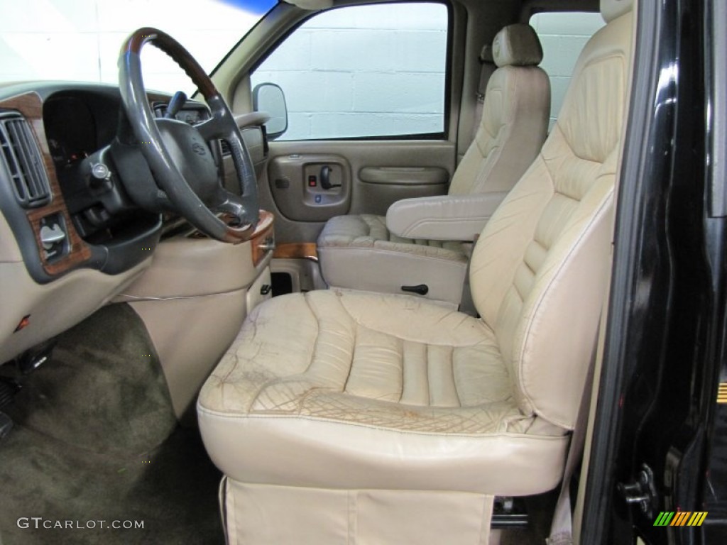 Neutral Interior 1999 Chevrolet Express 1500 Passenger Conversion Van Photo #68345422