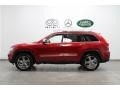 2011 Inferno Red Crystal Pearl Jeep Grand Cherokee Overland 4x4  photo #2