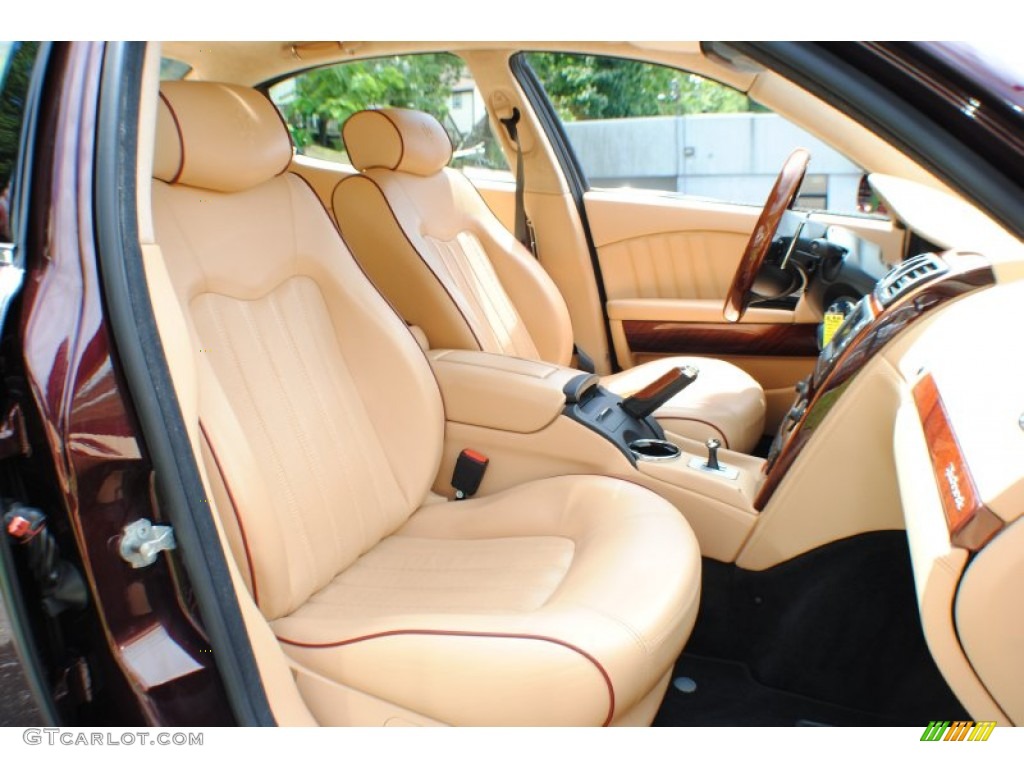 Beige Interior 2006 Maserati Quattroporte Standard Quattroporte Model Photo #68347069