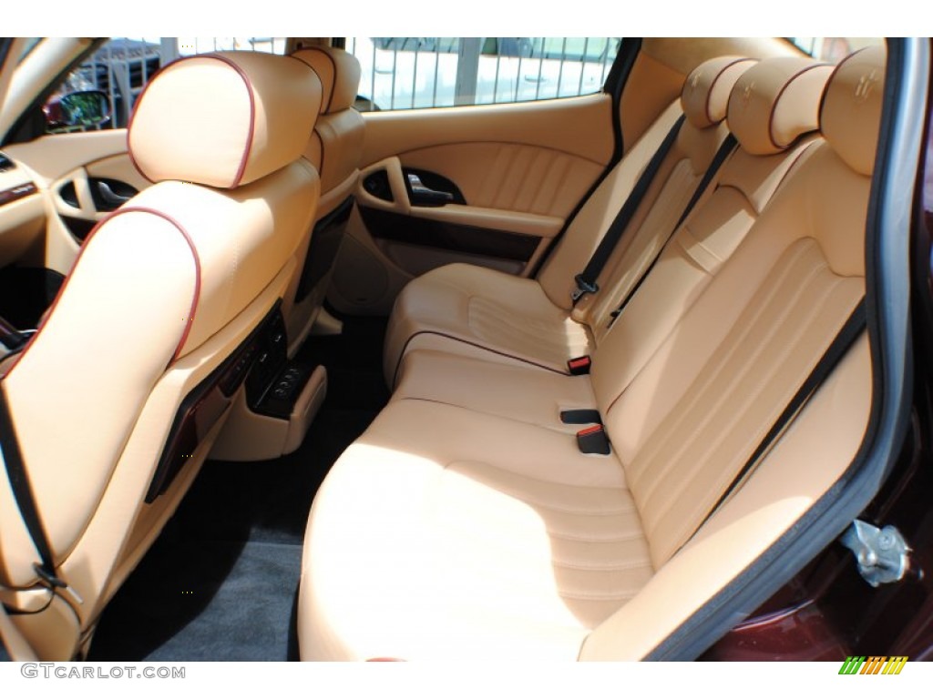 Beige Interior 2006 Maserati Quattroporte Standard Quattroporte Model Photo #68347105