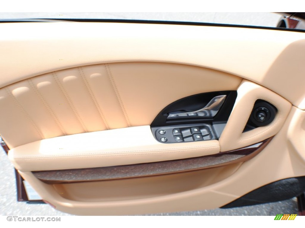 2006 Maserati Quattroporte Standard Quattroporte Model Beige Door Panel Photo #68347114