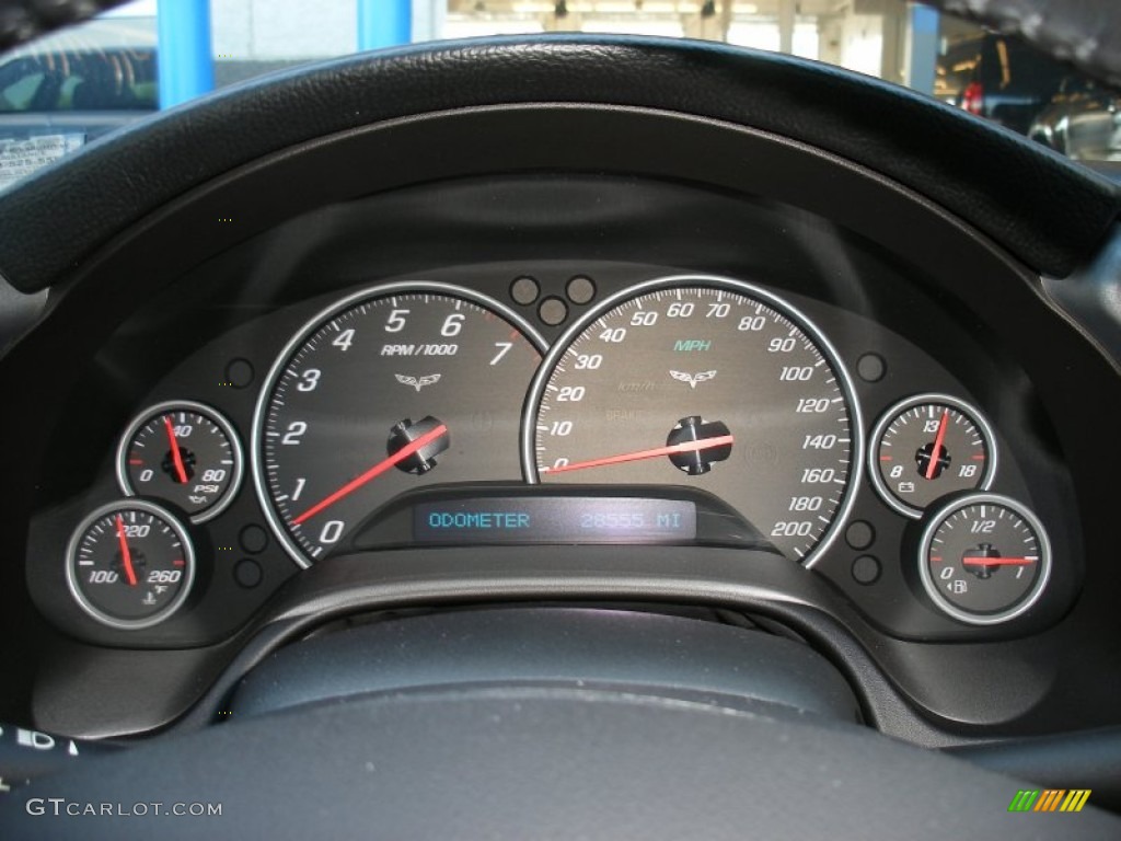 2006 Chevrolet Corvette Convertible Gauges Photo #68347345