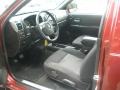 Ebony 2011 Chevrolet Colorado LT Crew Cab Interior Color