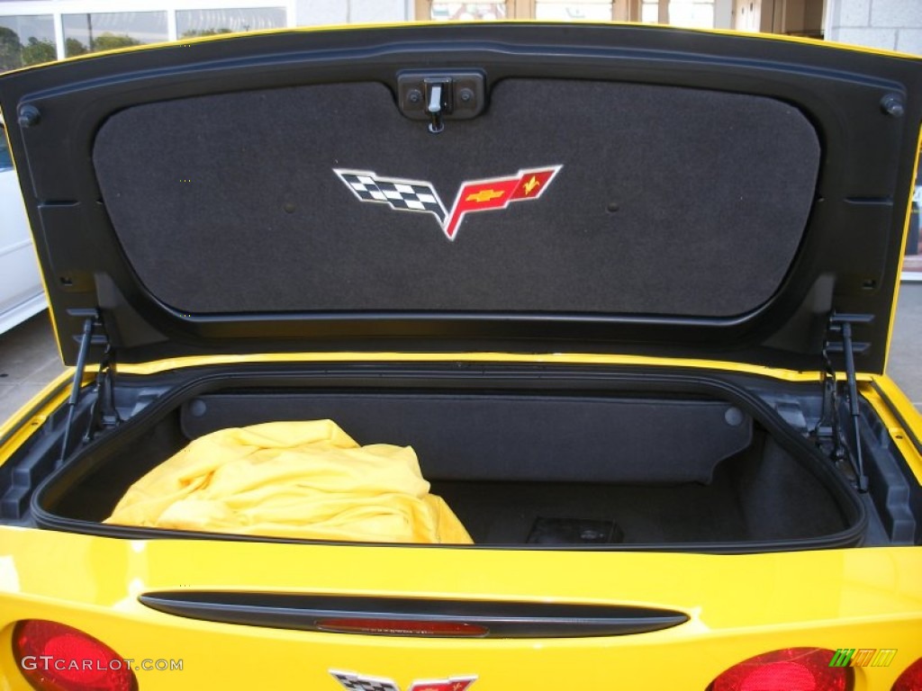 2006 Corvette Convertible - Velocity Yellow / Ebony Black photo #37