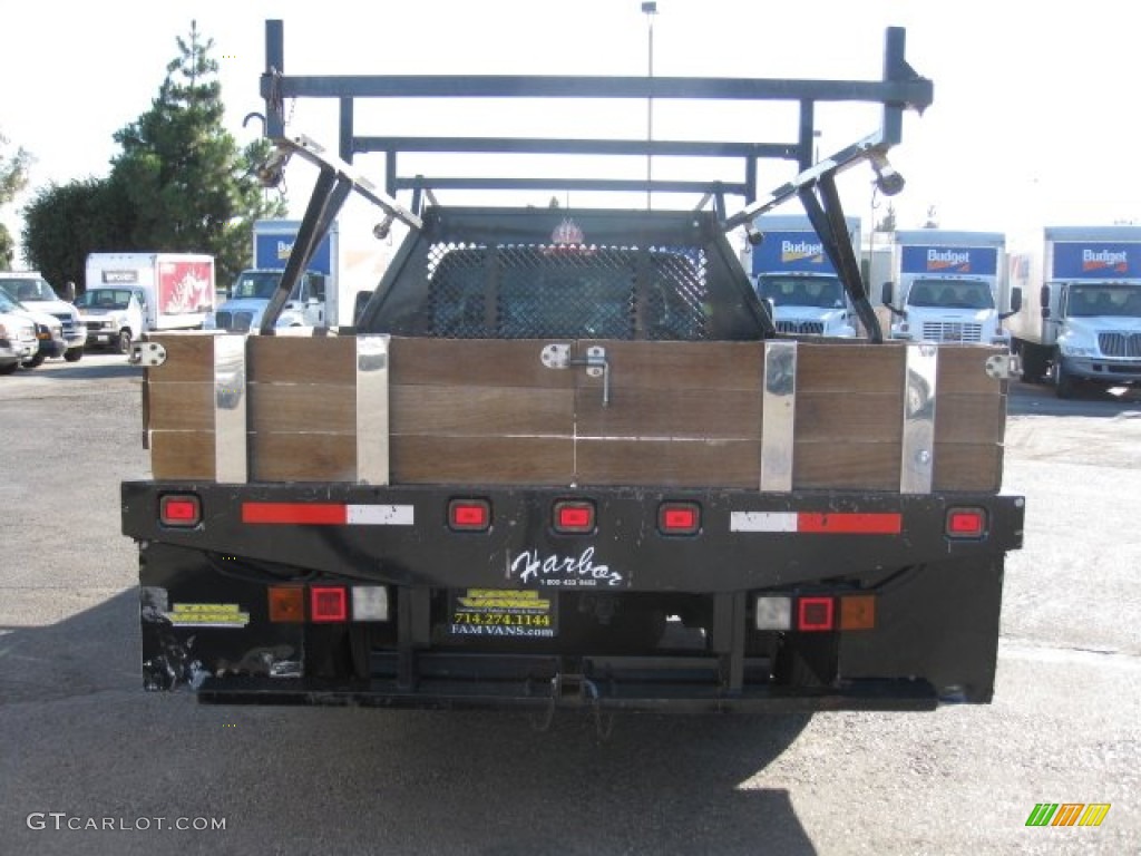 2006 Sierra 3500 Work Truck Regular Cab Stake Truck - Onyx Black / Dark Pewter photo #5