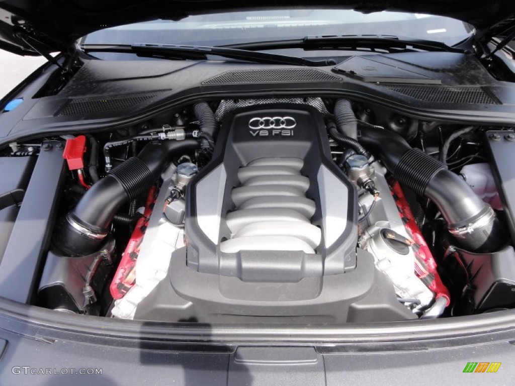 2011 Audi A8 L 4.2 FSI quattro 4.2 Liter FSI DOHC 32-Valve VVT V8 Engine Photo #68348257