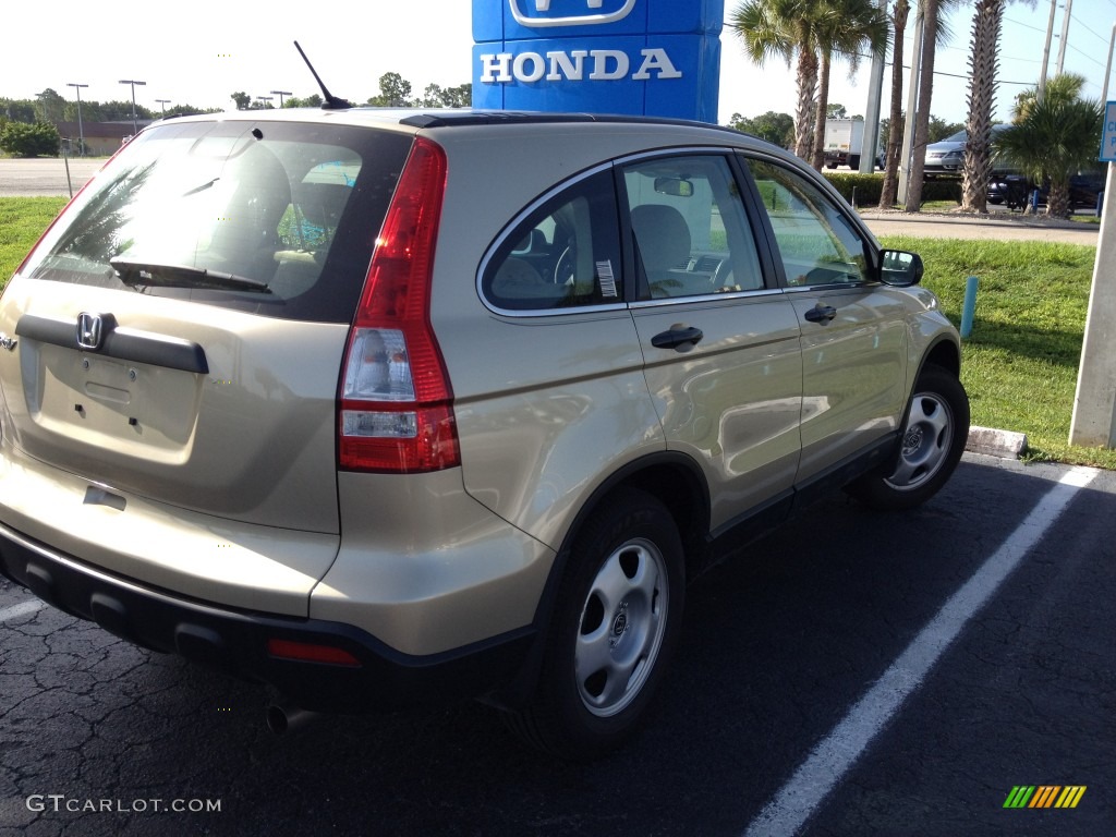 2009 CR-V LX - Borrego Beige Metallic / Ivory photo #4