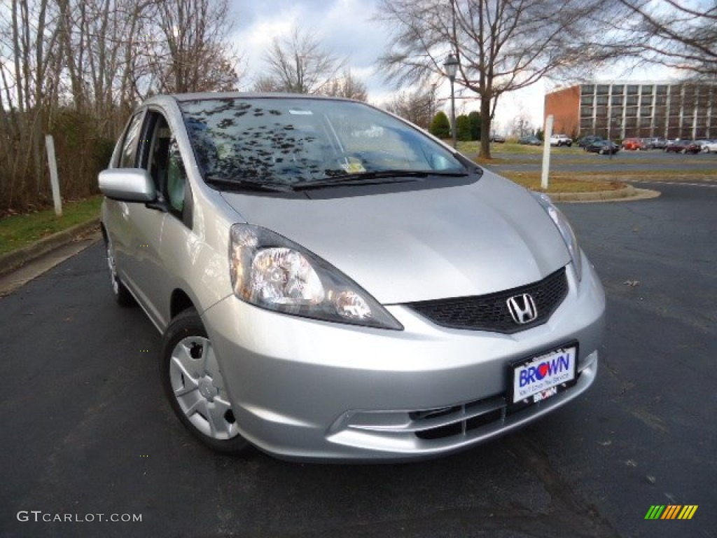 Alabaster Silver Metallic Honda Fit