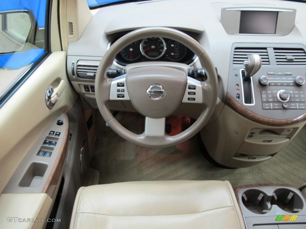 2007 Nissan Quest 3.5 Beige Dashboard Photo #68351752