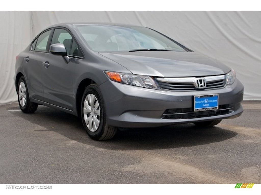 Polished Metal Metallic Honda Civic