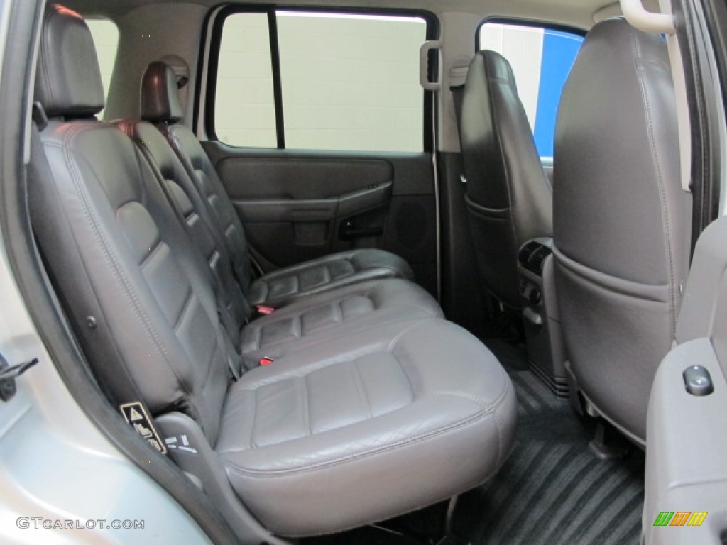 2002 Explorer XLT 4x4 - Silver Frost Metallic / Midnight Grey photo #21