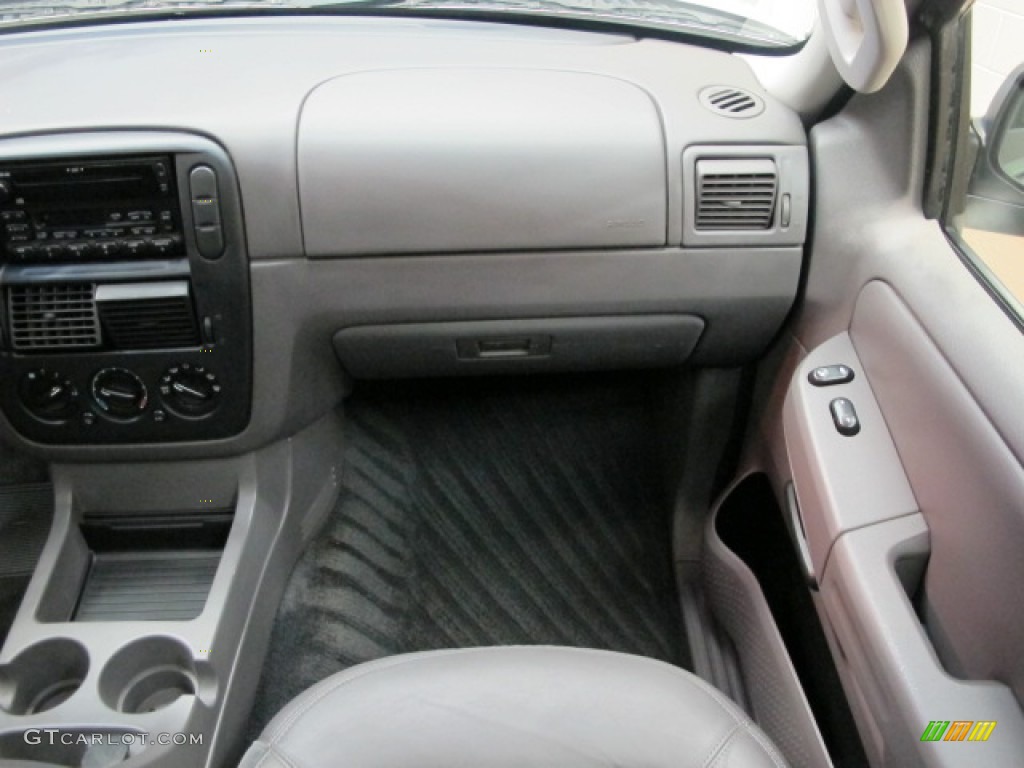 2002 Explorer XLT 4x4 - Silver Frost Metallic / Midnight Grey photo #27