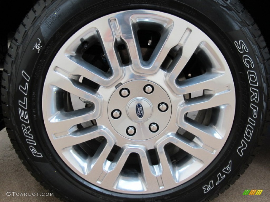 2012 Ford F150 Platinum SuperCrew 4x4 Wheel Photo #68353570