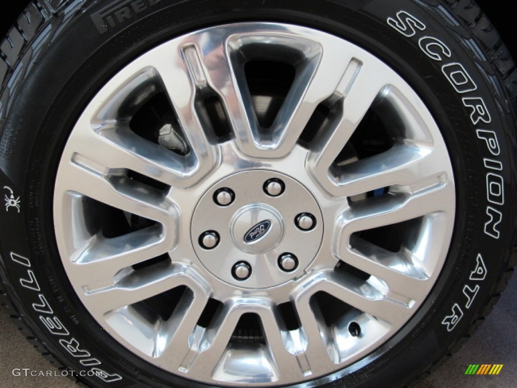 2012 Ford F150 Platinum SuperCrew 4x4 Wheel Photo #68353576