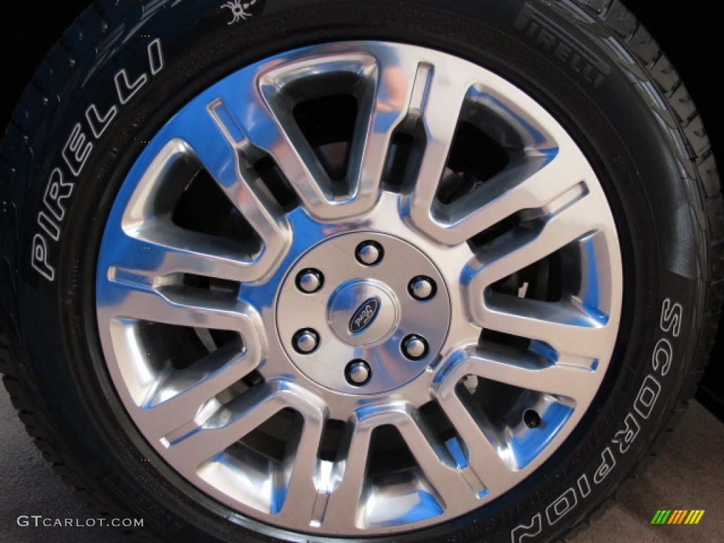 2012 Ford F150 Platinum SuperCrew 4x4 Wheel Photo #68353585